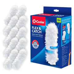 O-Cedar Flex & Catch Duster Refills - 10ct: Multipurpose, Multi-Surface, Unscented